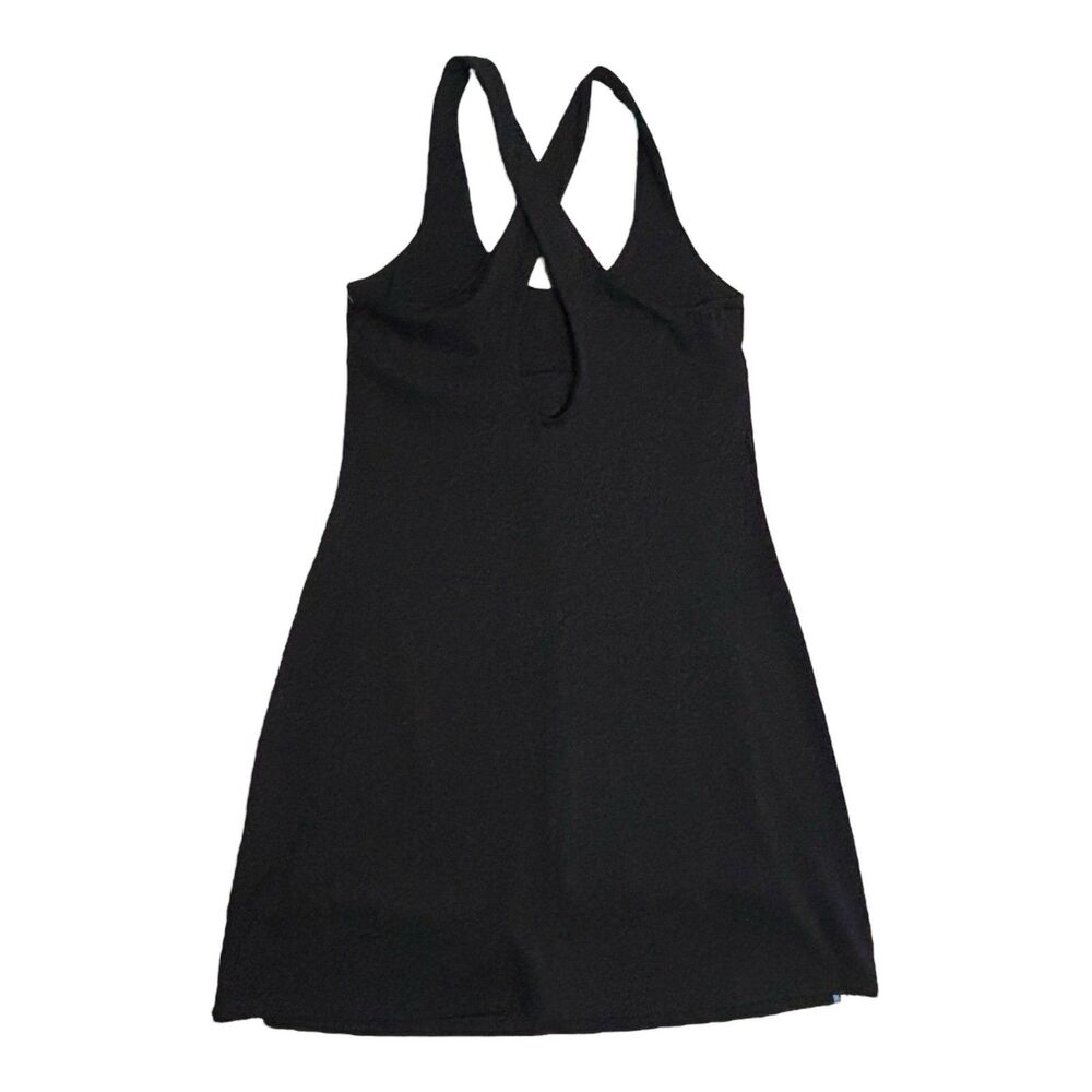 Spiritual Gangster Black Mini Dress with Striped Detail - Picture 4 of 10
